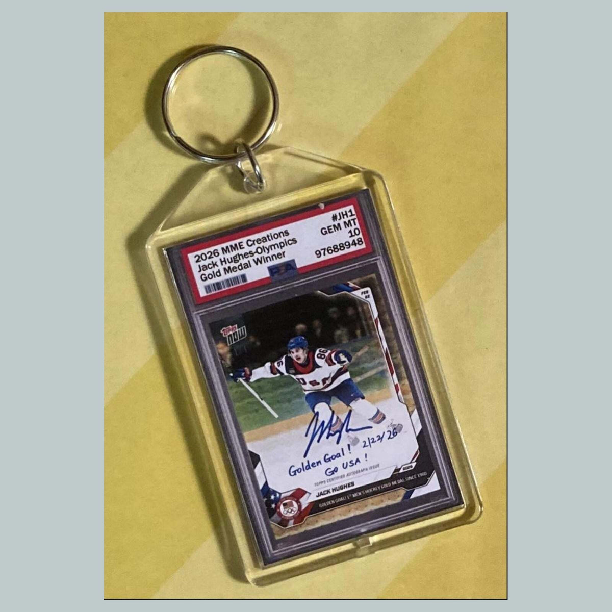 3784 Custom Hand Made Keychain