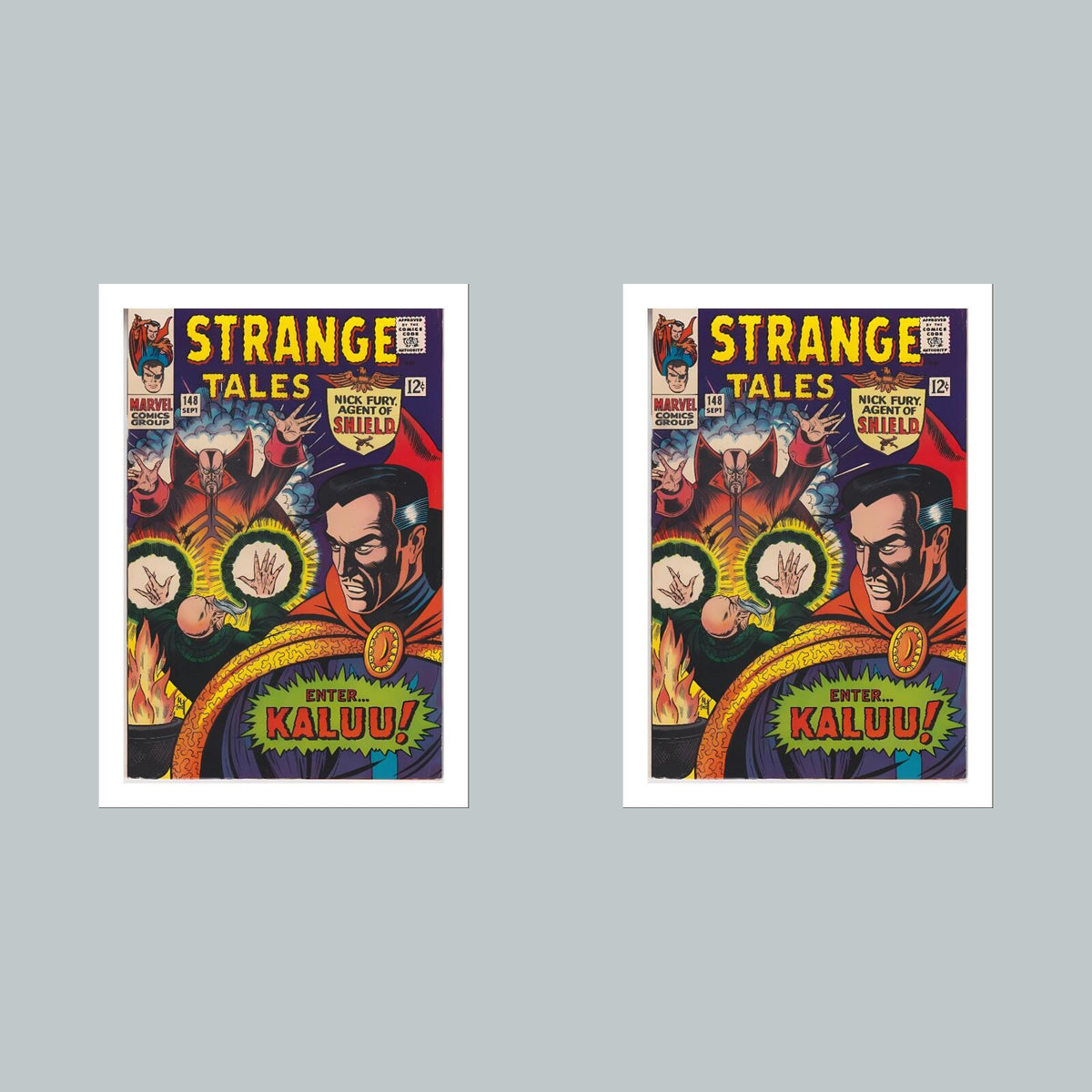 2491 Strange Tales 8x10 Glossy Photo Comic Book CoverFast-Secure Shipping