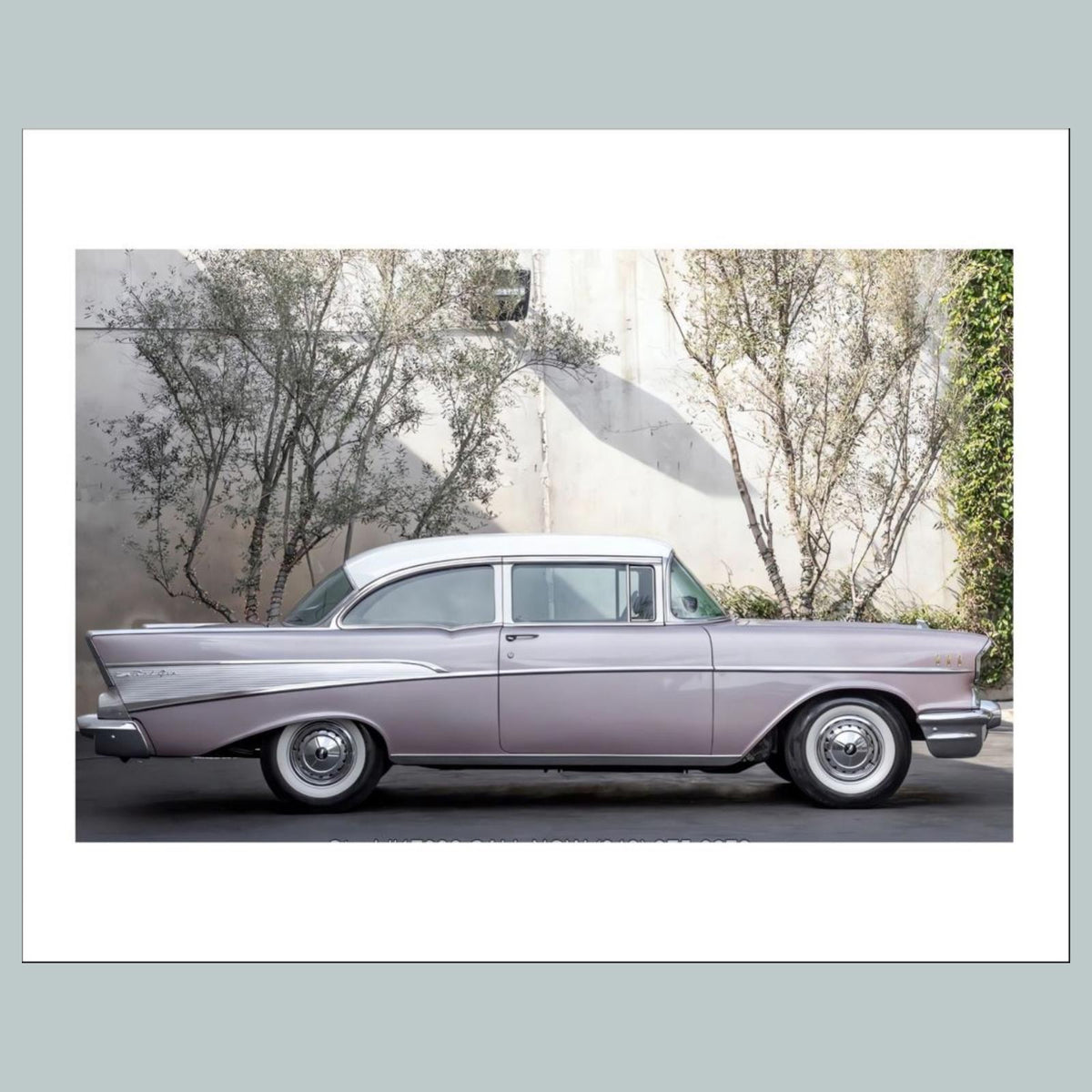 1286 1957 Chevy Bel Air 8x10 Glossy Photo - Fast-Secure Shipping