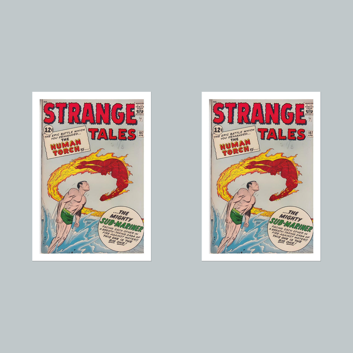 2419 Strange Tales 8x10 Glossy Photo Comic Book Cover Fast-Secure Shipping