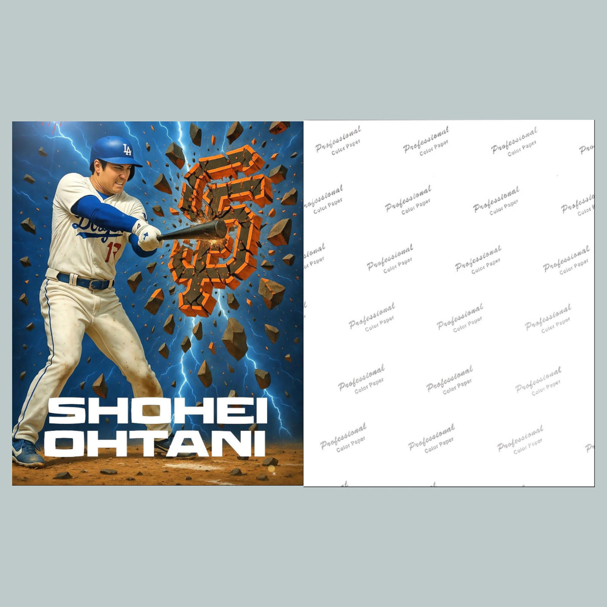 0964B Fiver Bundle 8X10 Glossy Photos Shohei Ohtani Legends Series-A Great Gift