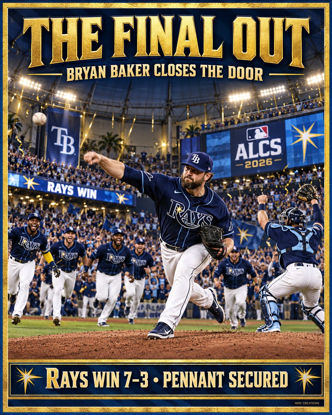 5075 2026 Rays ALCS 8x10 Print Bundle