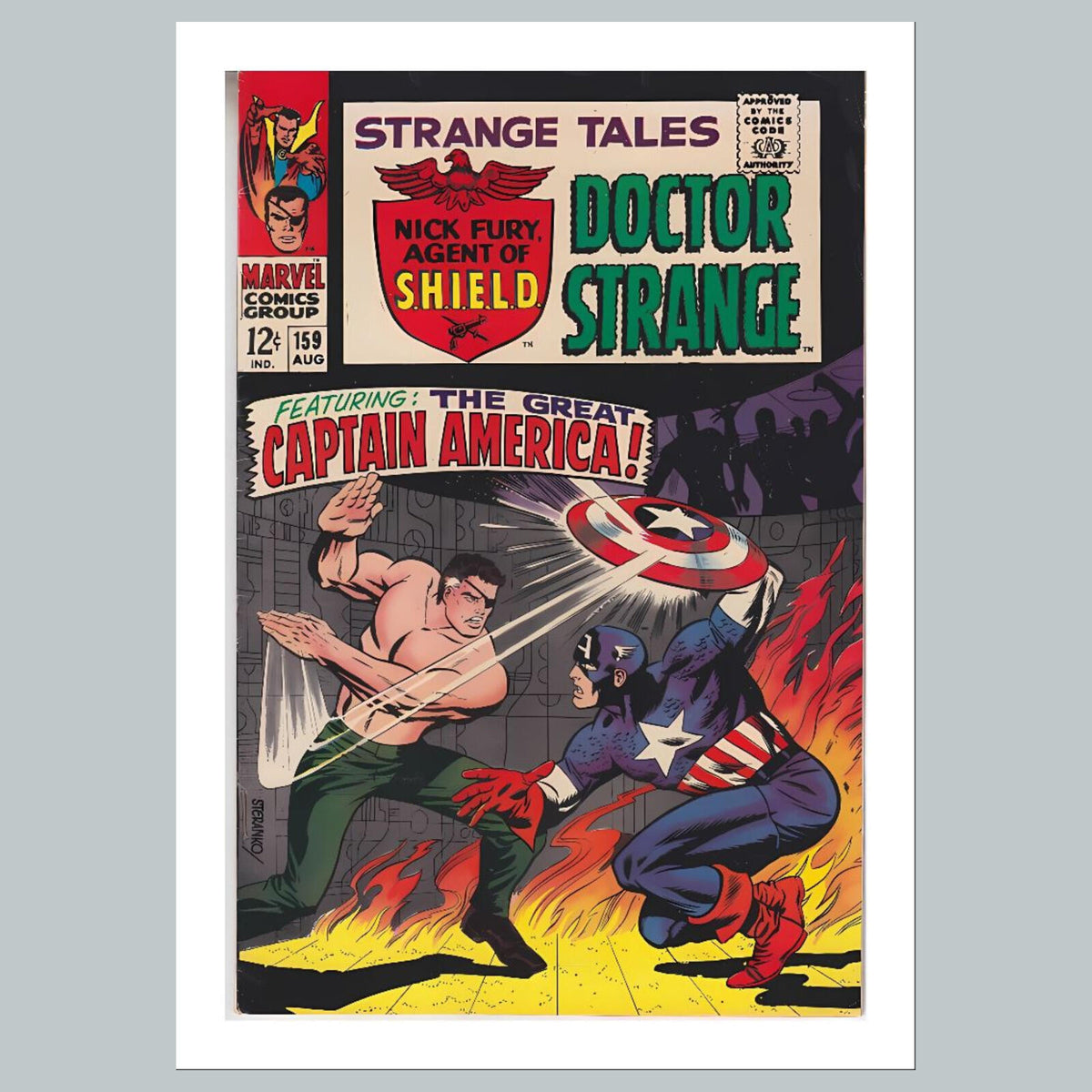 2528 Strange Tales 8x10 Glossy Photo Comic Book CoverFast-Secure Shipping