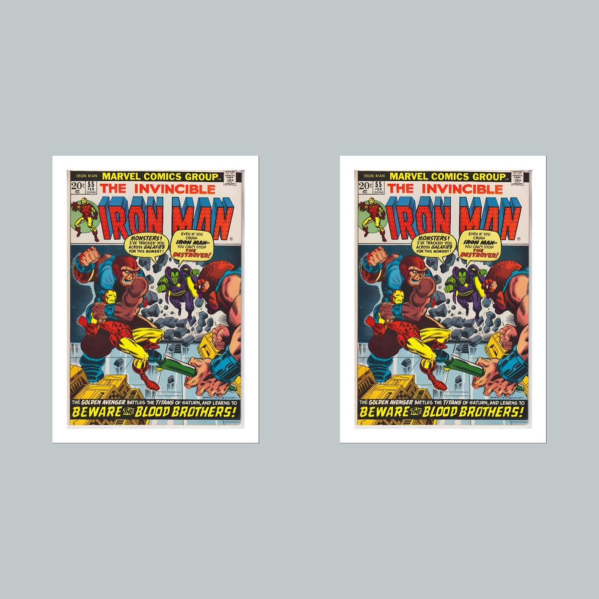 2082 Iron Man 8x10 Glossy Photo Comic Book Cover Fast-Secure Shipping