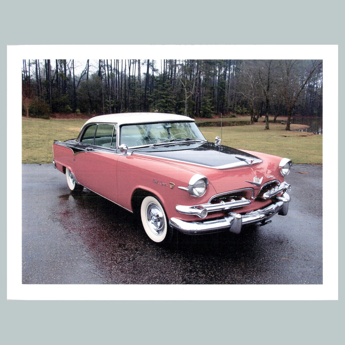 0165 P -8X10 1955 Dodge Royal Lancer Coupe Glossy Photo Fast Shipping