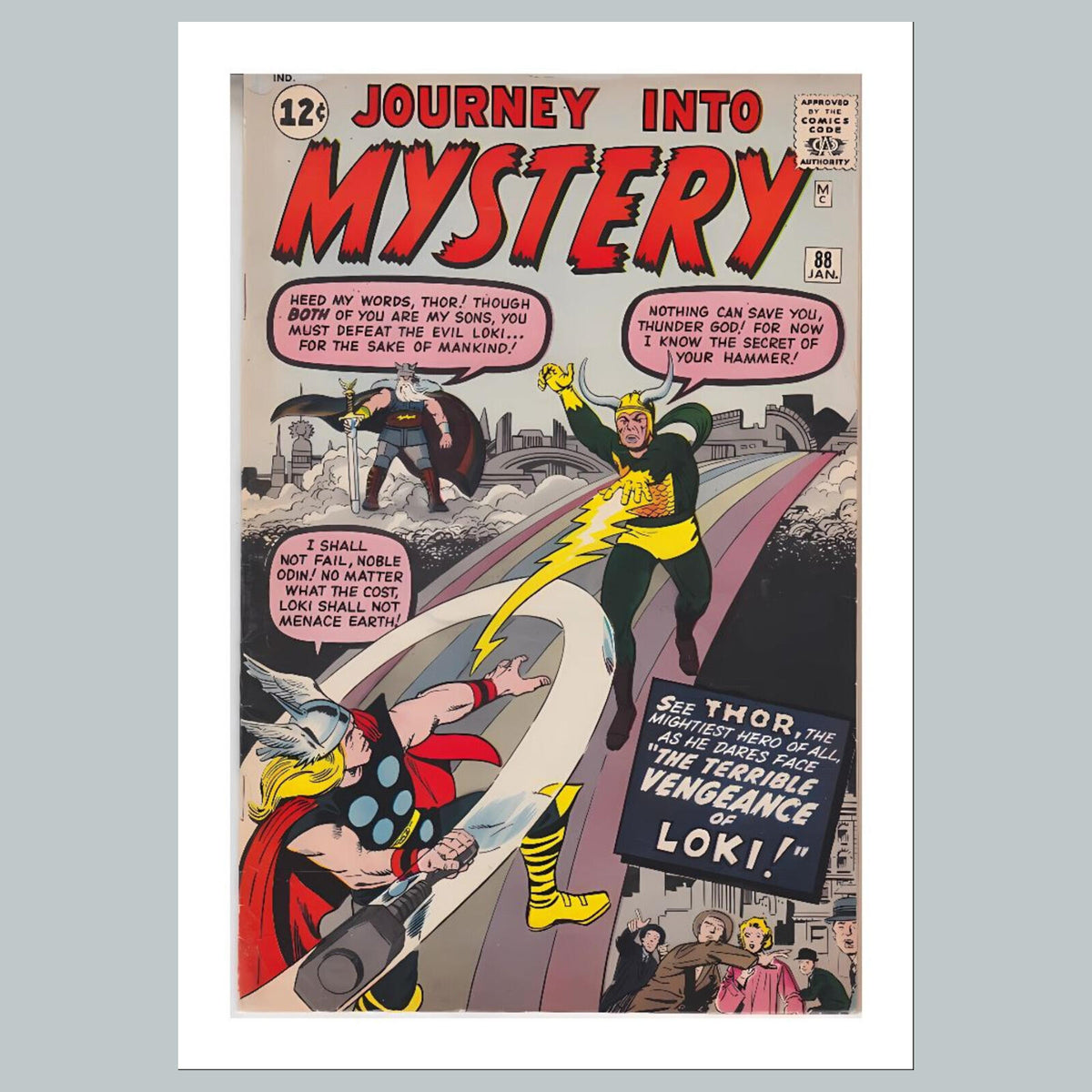 2099 Mystery 8x10 Glossy Photo Comic Book Cover Fast-Secure Shipping