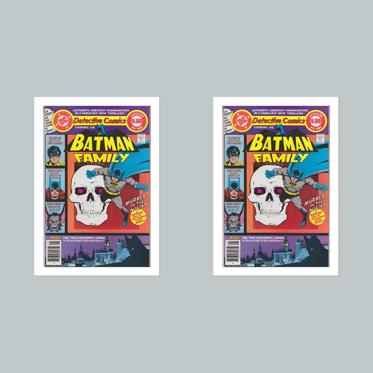 2044 Batmans Detective 8x10 Glossy Photo Comic Book Cover Fast-Secure Shipping