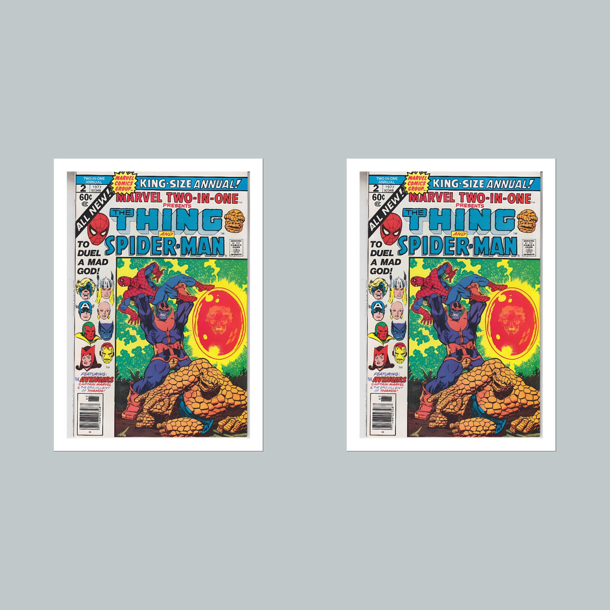 2194 Thing 8x10 Glossy Photo Comic Book Cover Fast-Secure Shipping
