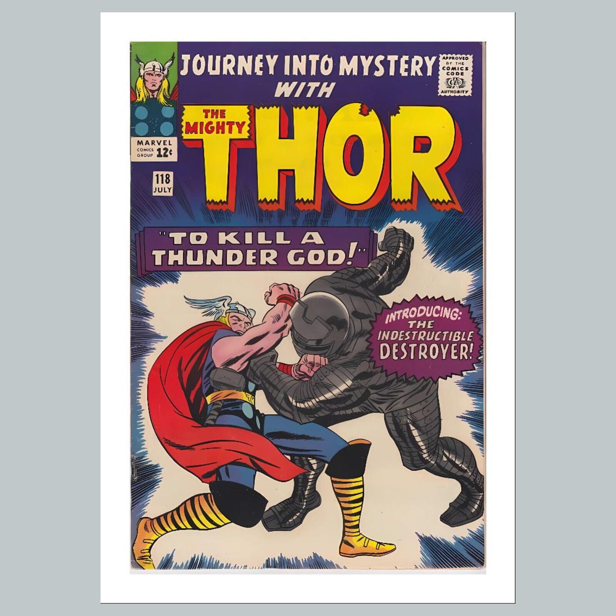 2103 Thor 8x10 Glossy Photo Comic Book Cover Fast-Secure Shipping