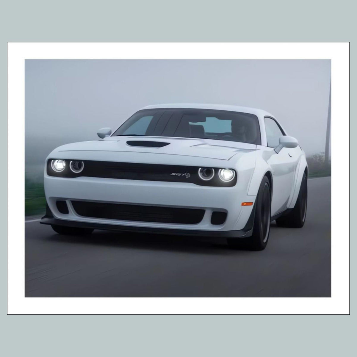 1362 Dodge Challenger SRT Hellcat 8x10 Glossy Photo MS