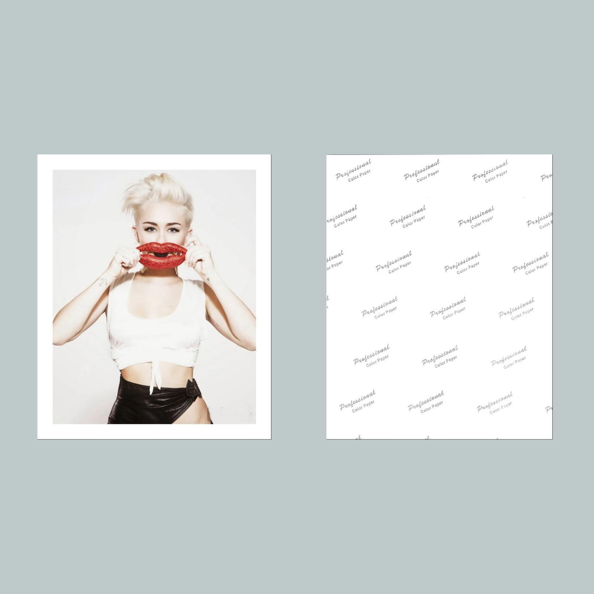 1724 Miley Cyrus 8x10 Glossy Photo Fast-Secure Shipping Makes A Great Gift