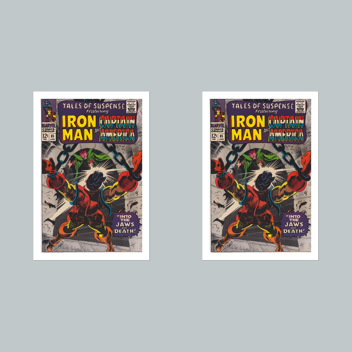 2463 Tales Of Suspense 8x10 Glossy Photo Comic Book CoverFast-Secure Shipping