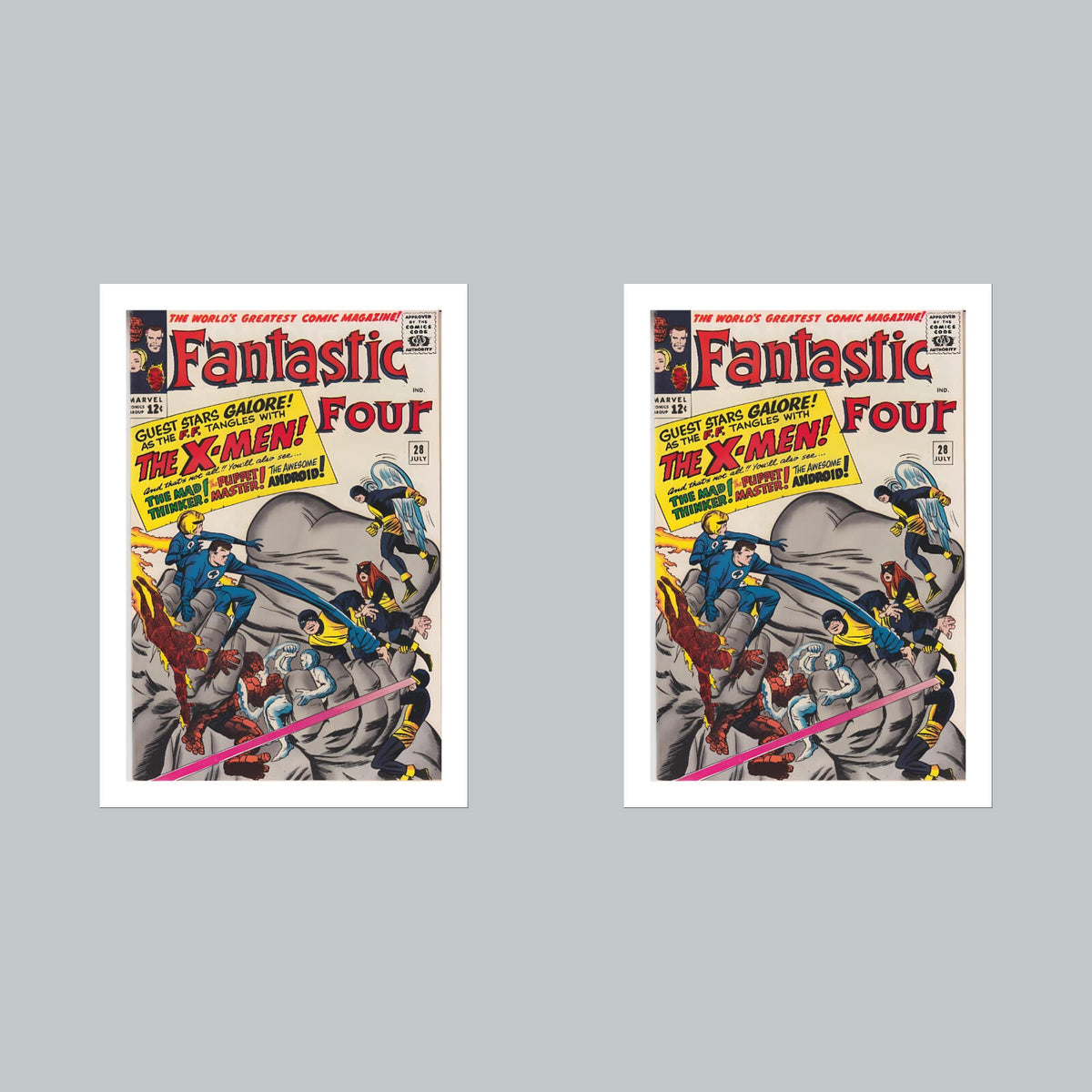 2024 Fantastic Four 8x10 Glossy Photo Comic Book Cover Fast-Secure Shipping