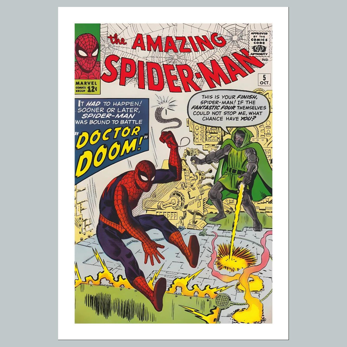 1767 Amazing Spider-Man 8x10 Glossy Photo Comic Book Cover Fast-Secure Shipping