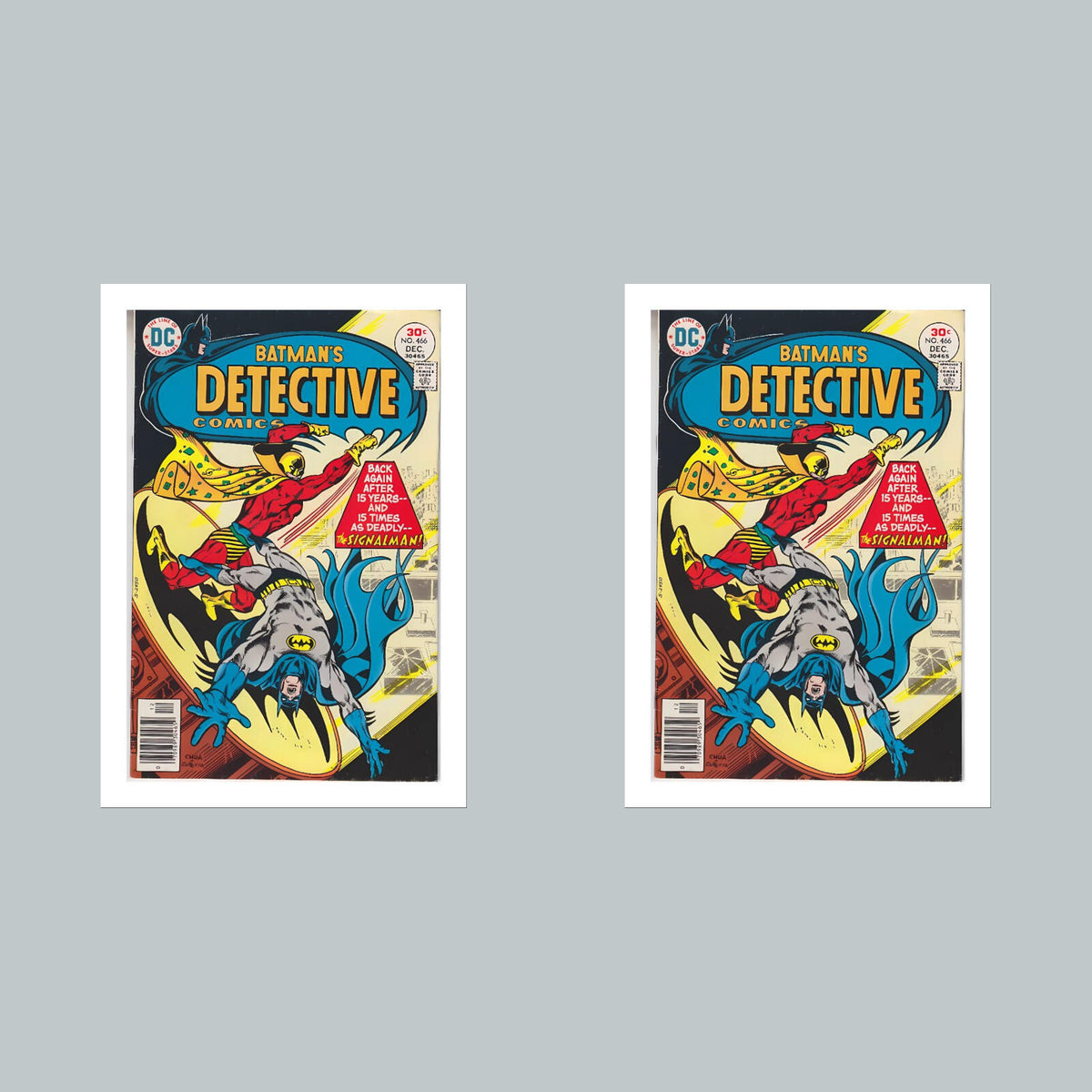 2001 Batmans Detective 8x10 Glossy Photo Comic Book Cover Fast-Secure Shipping