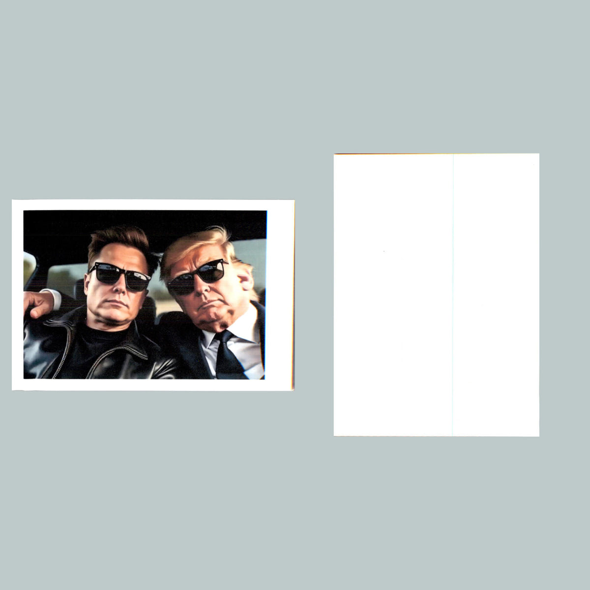 0462 P -8X10 Trump and Musk Glossy Photo Fast-Secure Shipping MS
