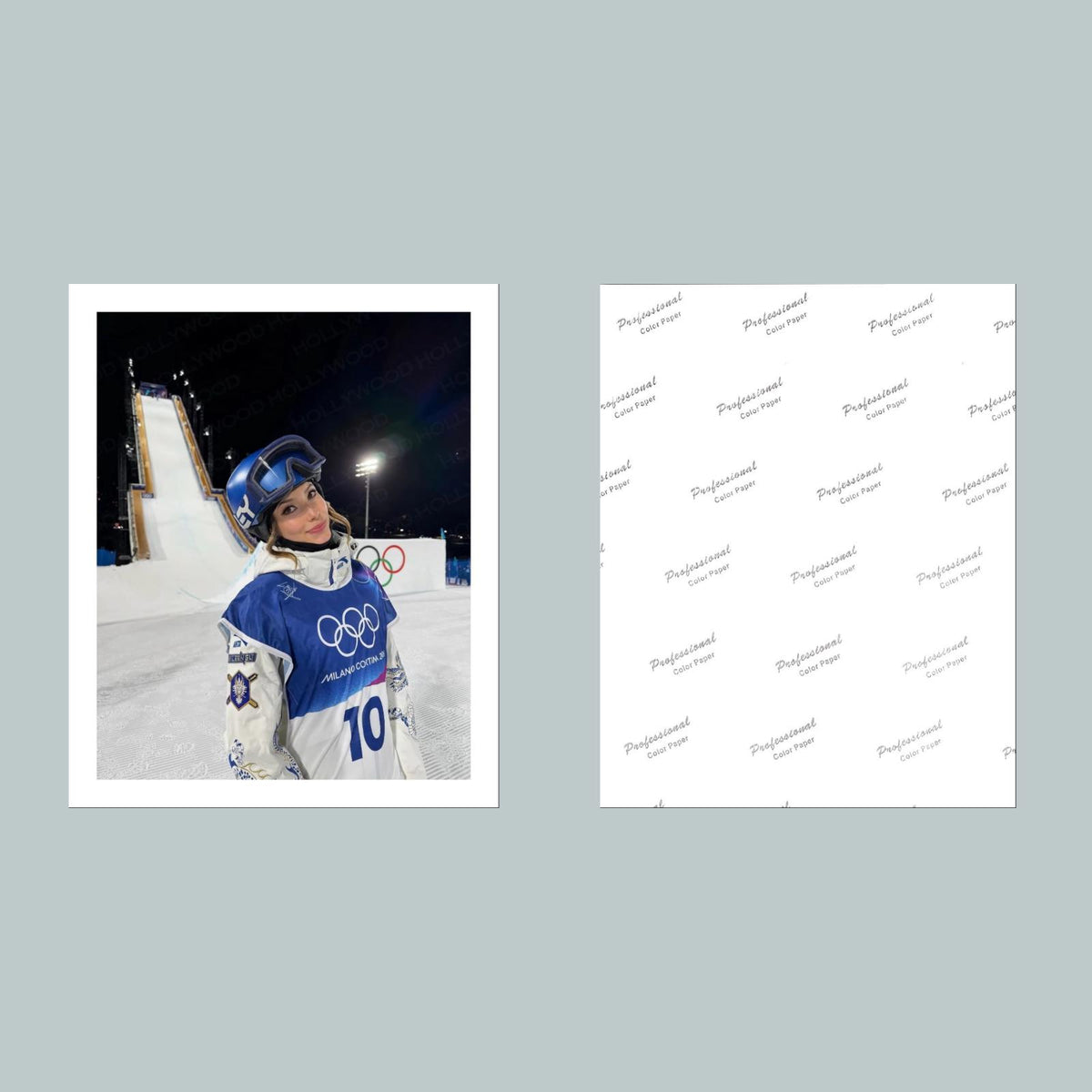 1625 Eileen Gu 8x10 Glossy Photo- Fast-Secure Shipping