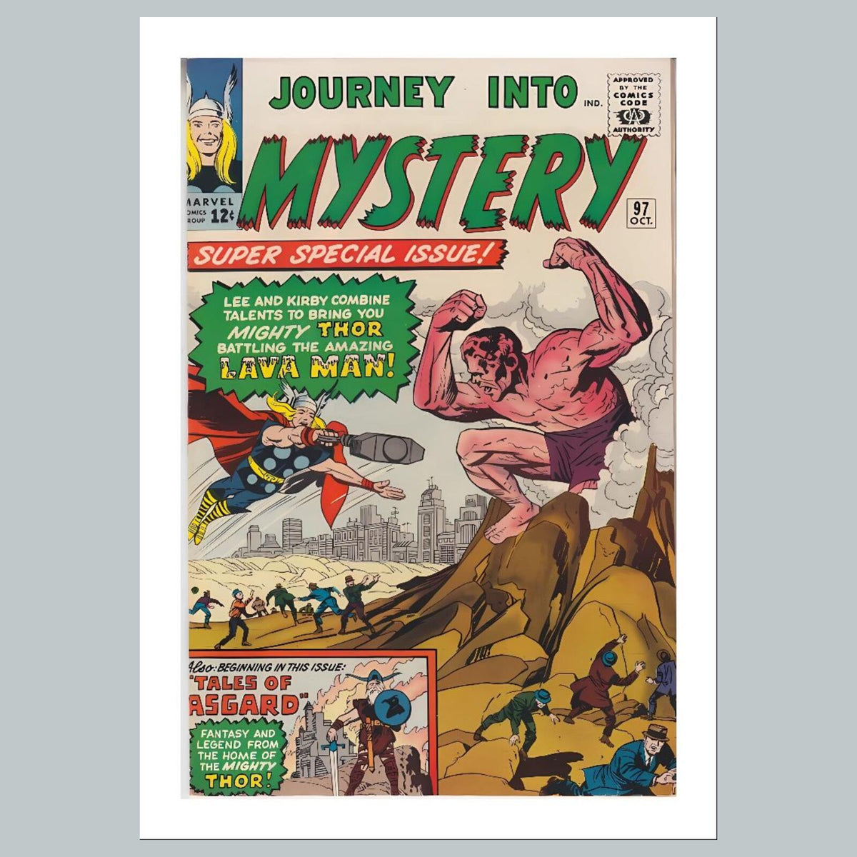2112 Mystery 8x10 Glossy Photo Comic Book Cover Fast-Secure Shipping