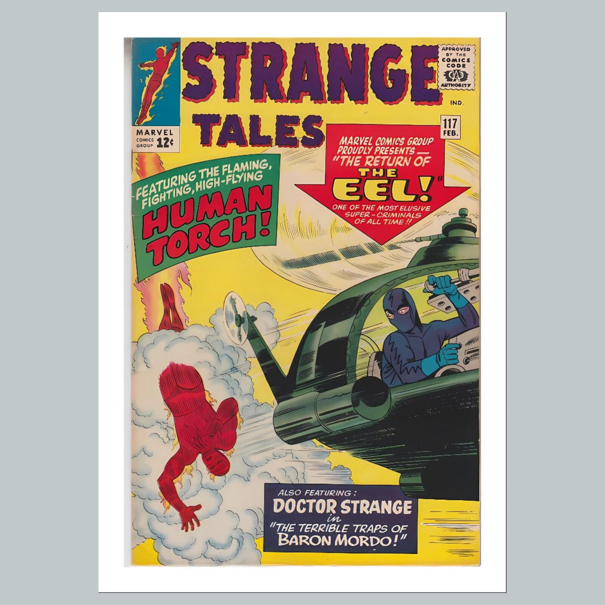 2404 Strange Tales 8x10 Glossy Photo Comic Book Cover Fast-Secure Shipping