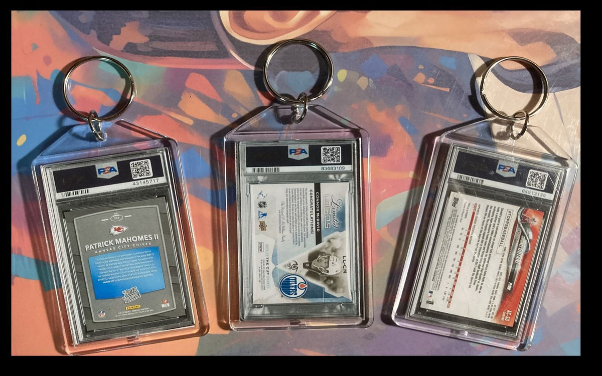 3226 Patrick Mahomes-McDavid-Ohtani 3 Pack Bundle Keychains