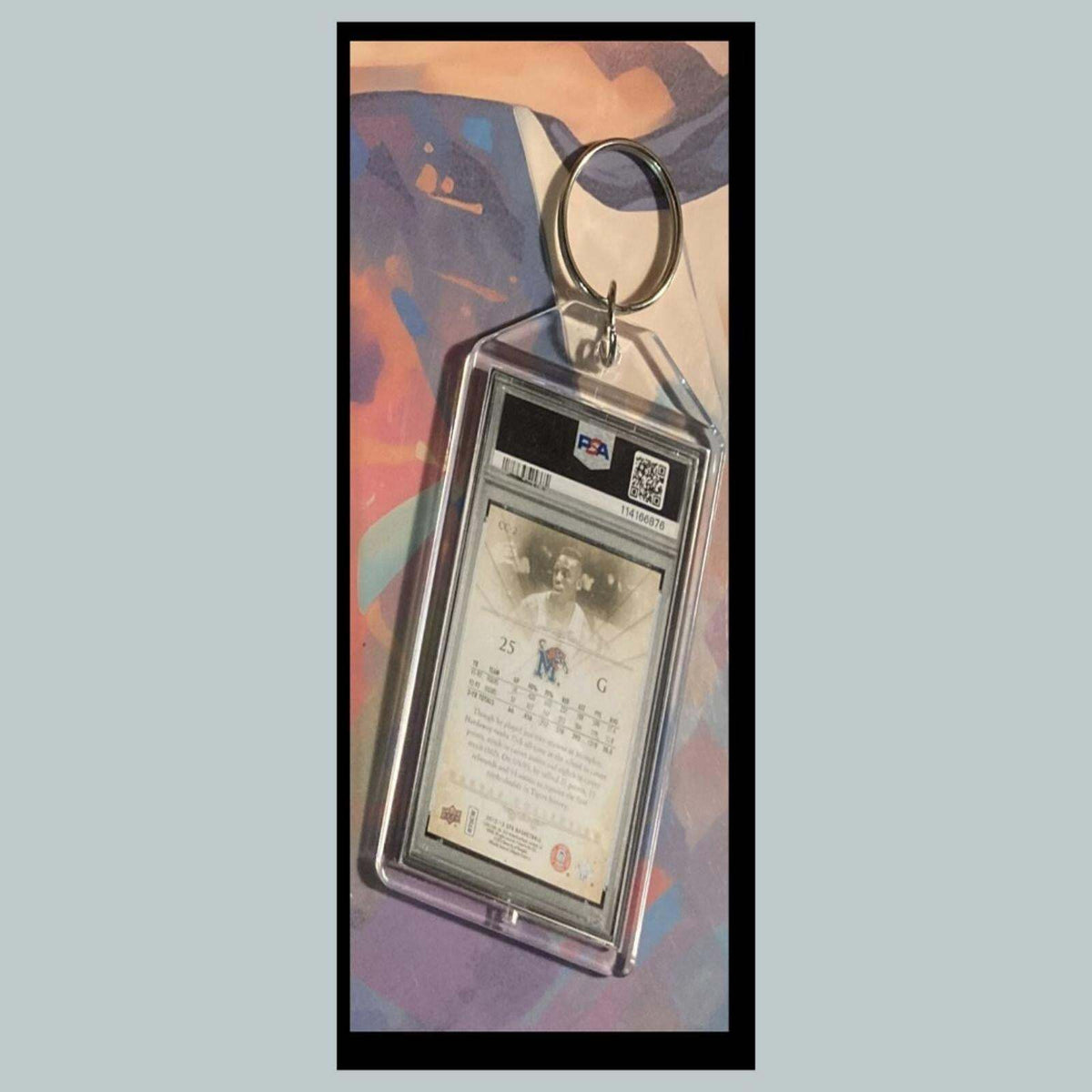 3423 Penny Hardaway 2012 SP Authentic Canvas Coll Gold Custom Novelty Keychain
