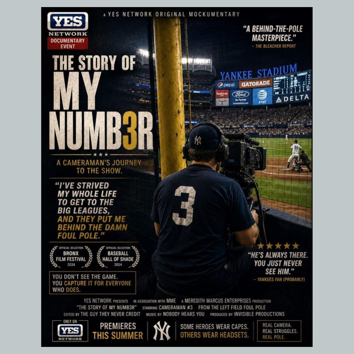 2775 The Mockumentary Story of My Numb3R Ginker’s Instant Reactions 8X10 Print