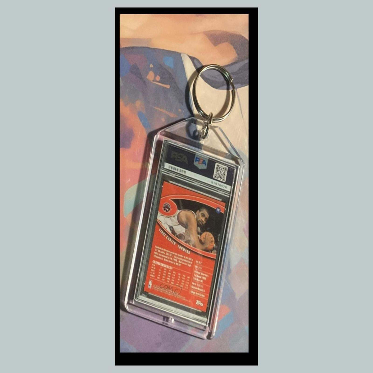 3413 Vince Carter 1998 Custom Hand Made Novelty Keychain Makes A Great Gift