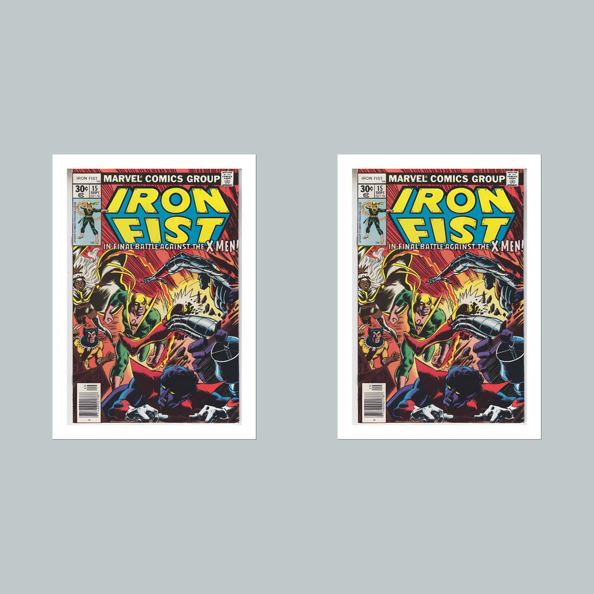 2100 Iron Fist 8x10 Glossy Photo Comic Book Cover Fast-Secure Shipping