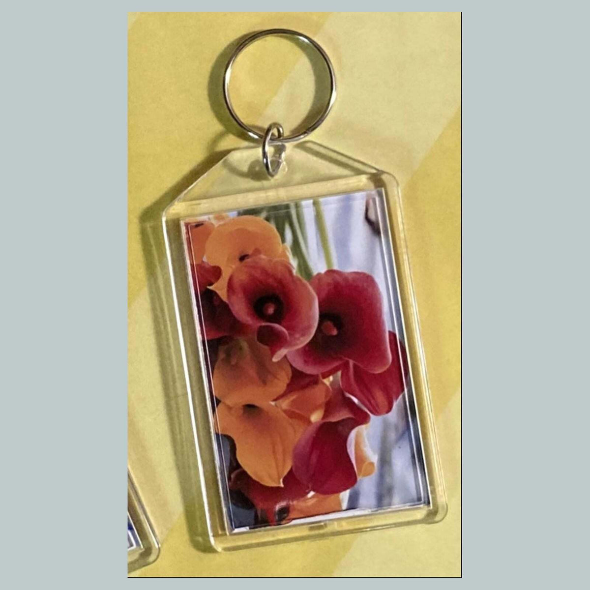 3682 Calla Lily Acrylic Keychain | Floral Keychain | Flower Lover Gift