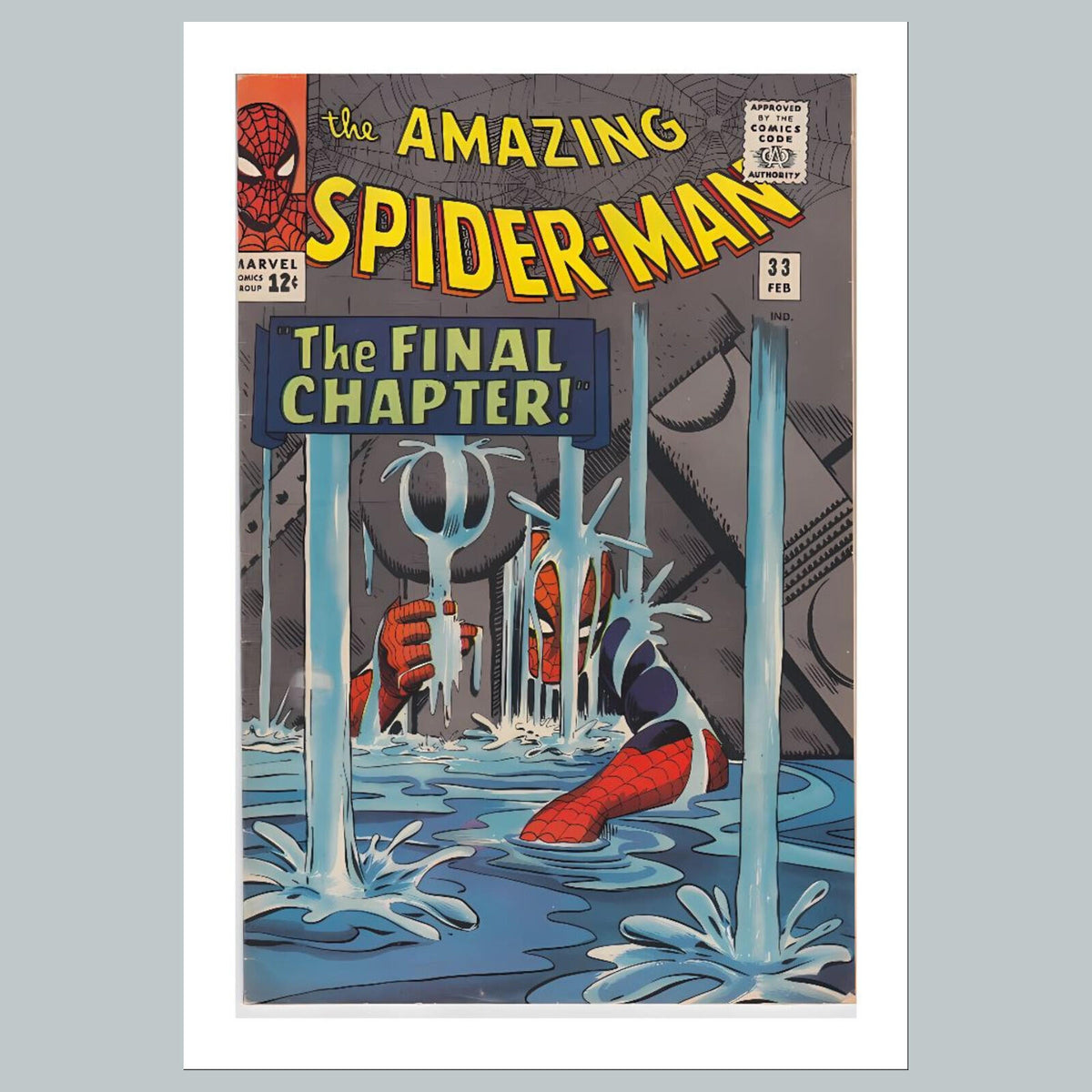 1775 Amazing Spider-Man 8x10 Glossy Photo Comic Book Cover Fast-Secure Shipping