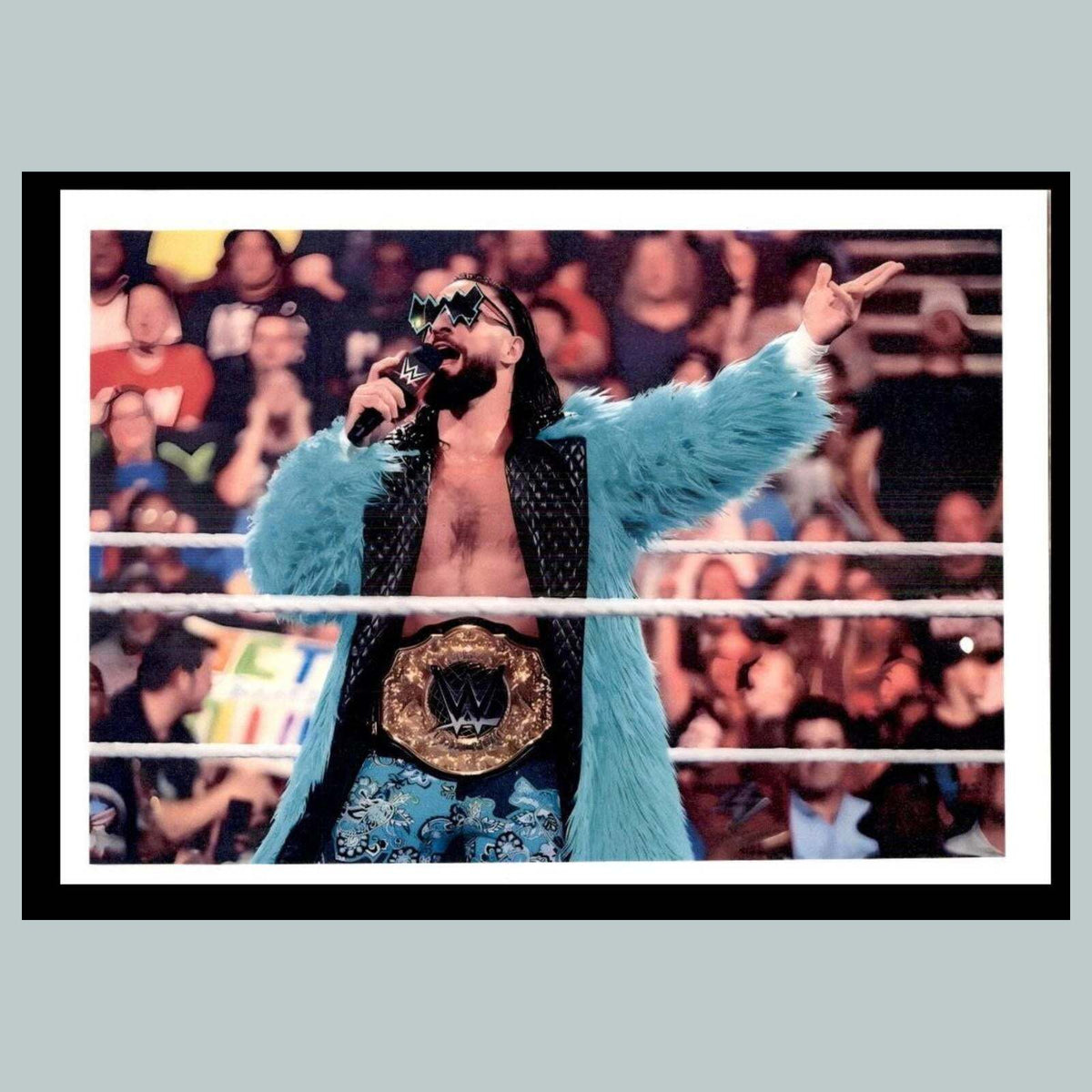 0003 P 8X10 Seth Rollins Green Outfit Glossy Photo MSC