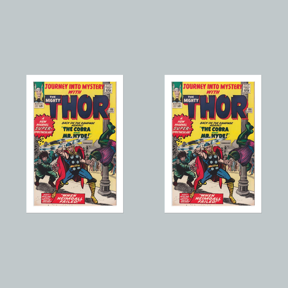 2080 Thor 8x10 Glossy Photo Comic Book Cover Fast-Secure Shipping
