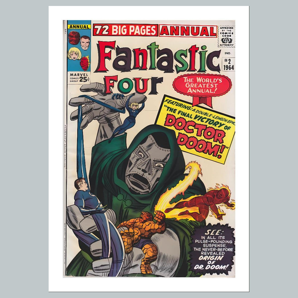 2139 Fantastic Four 8x10 Glossy Photo Comic Book Cover Fast-Secure Shipping