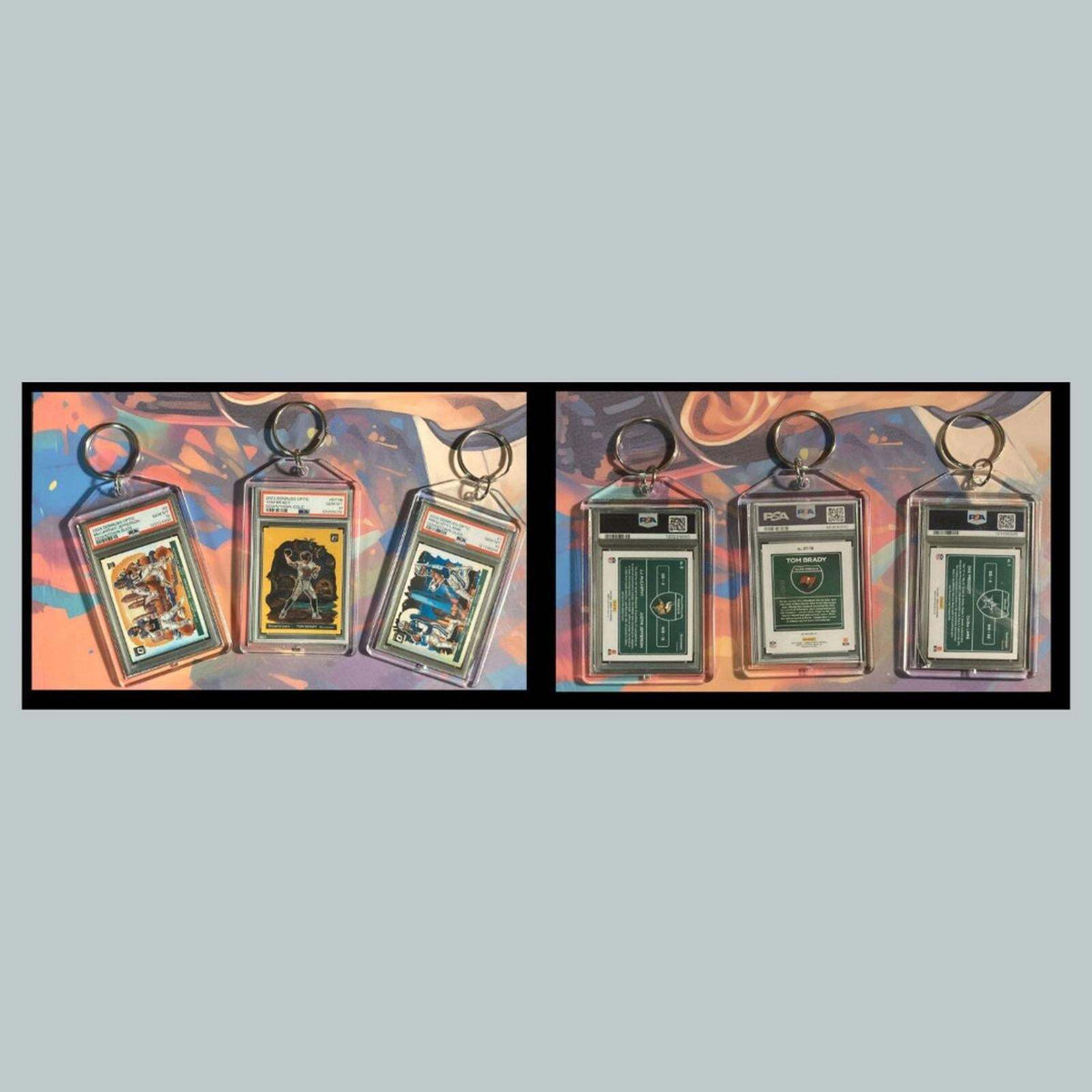 3420B Jefferson/Brady/Dak 3 Pack Bundle - 3 Different Custom Novelty Keychains