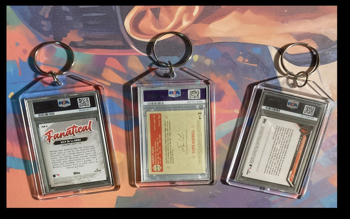 3222 Elly De La Cruz-Judge-Henderson 3 Pack Bundle Keychains