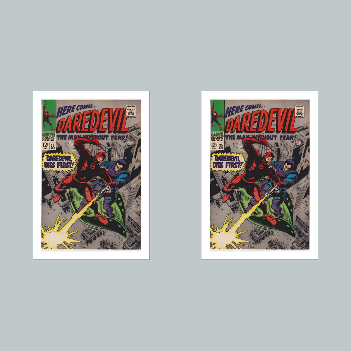 2009 Daredevil 8x10 Glossy Photo Comic Book Cover Fast-Secure Shipping