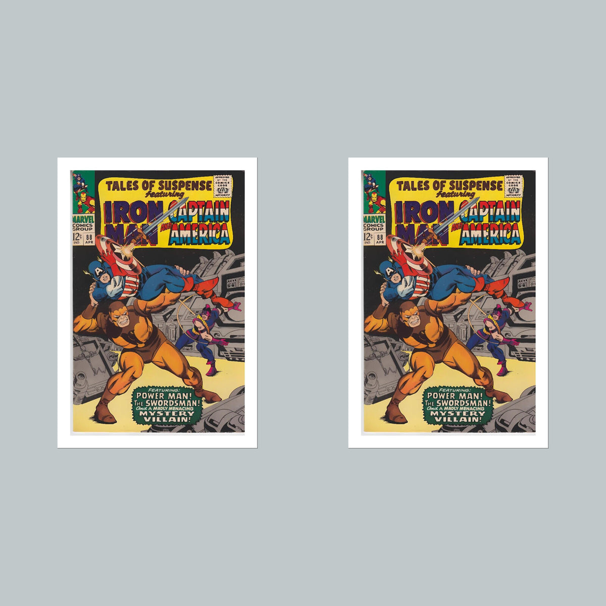 2458 Tales Of Suspense 8x10 Glossy Photo Comic Book CoverFast-Secure Shipping