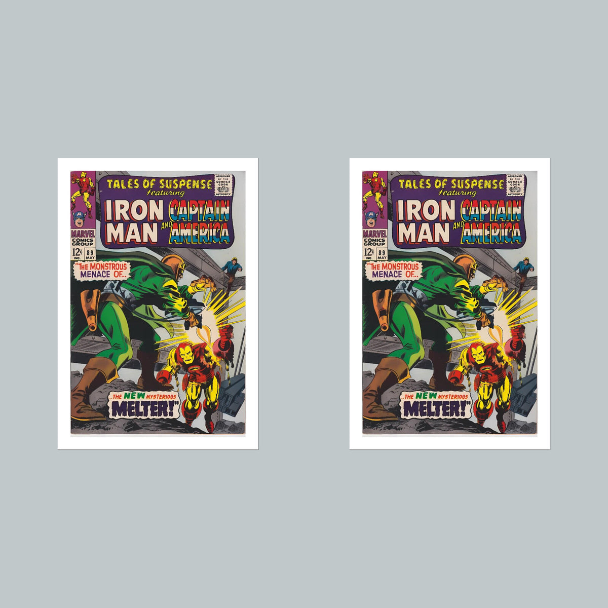 2466 Tales Of Suspense 8x10 Glossy Photo Comic Book CoverFast-Secure Shipping