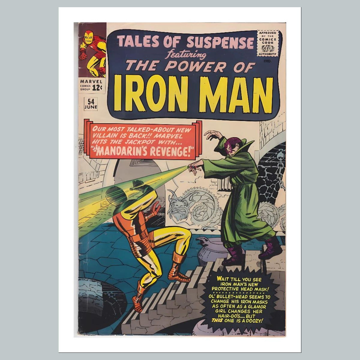 2455 Tales Of Suspense 8x10 Glossy Photo Comic Book CoverFast-Secure Shipping
