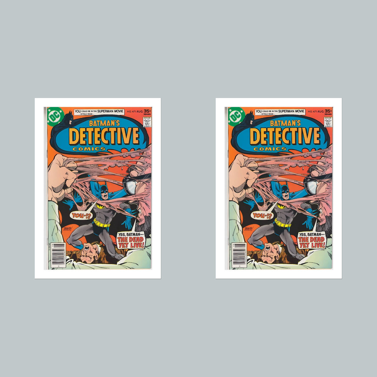 2000 Batmans Detective 8x10 Glossy Photo Comic Book Cover Fast-Secure Shipping