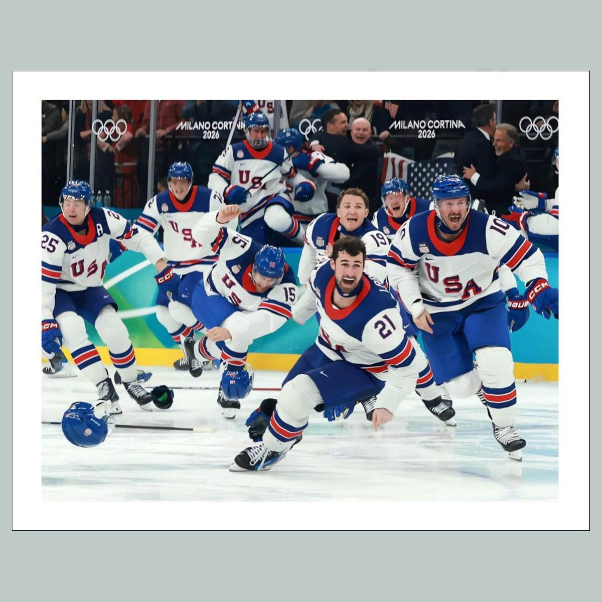1413 2026 Olympics Gold Medal Winners Fast-Secure Shipping 8x10 Glossy Photo MS