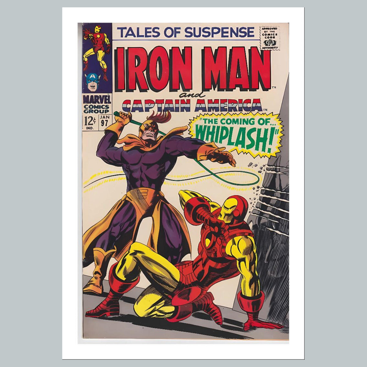 2468 Tales Of Suspense 8x10 Glossy Photo Comic Book CoverFast-Secure Shipping