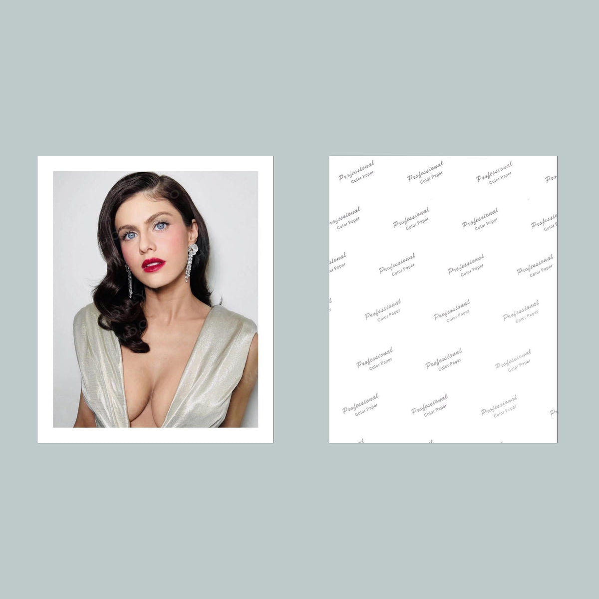 1634 Alexandra Daddario 8x10 Glossy Photo- Fast-Secure Shipping