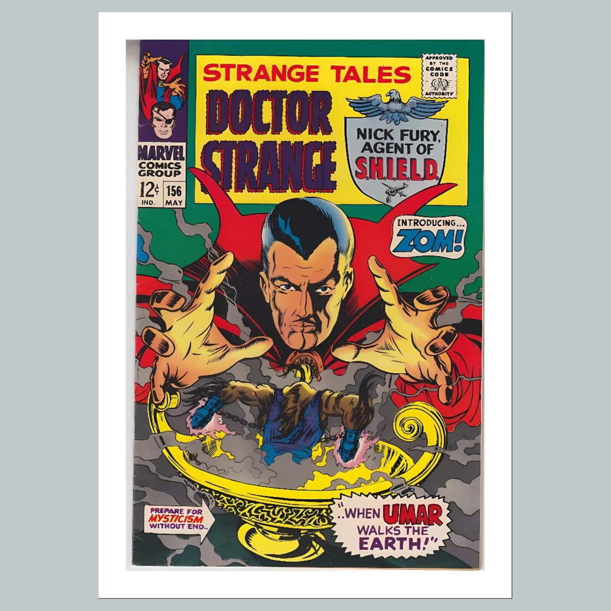 2499 Strange Tales 8x10 Glossy Photo Comic Book CoverFast-Secure Shipping
