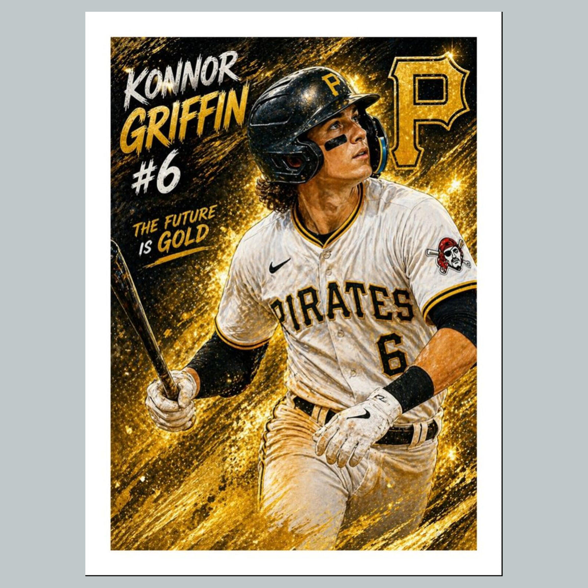 2588 Konnor Griffin 8x10 Custom Art Photo - Fast-Secure Shipping BBL