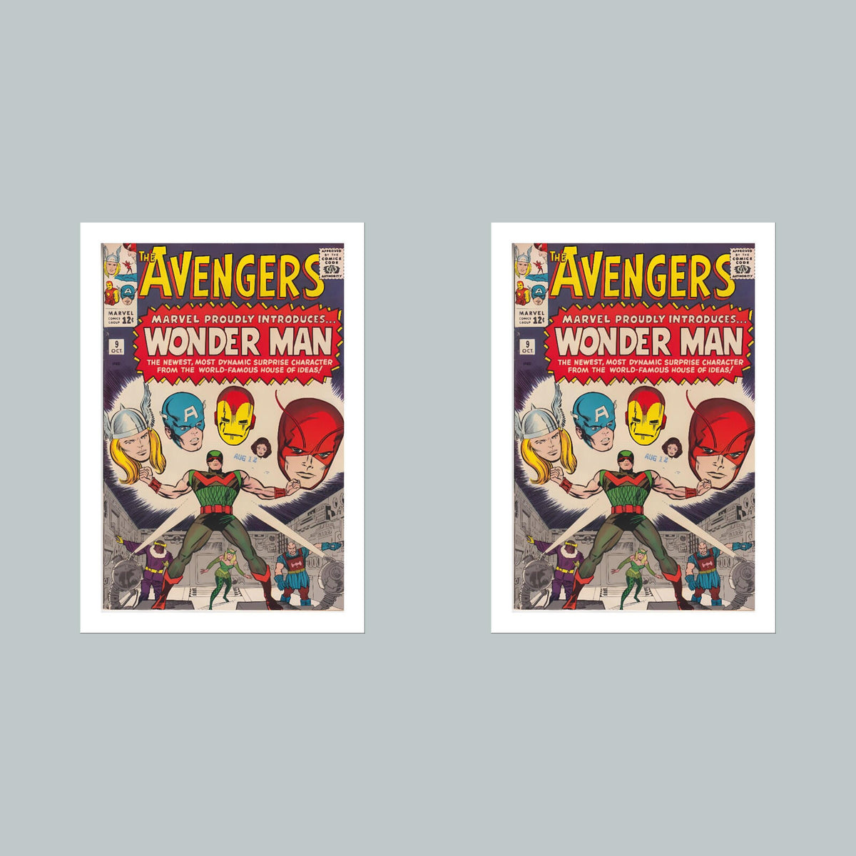 1796 The Avengers 8x10 Glossy Photo Comic Book Cover Fast-Secure Shipping