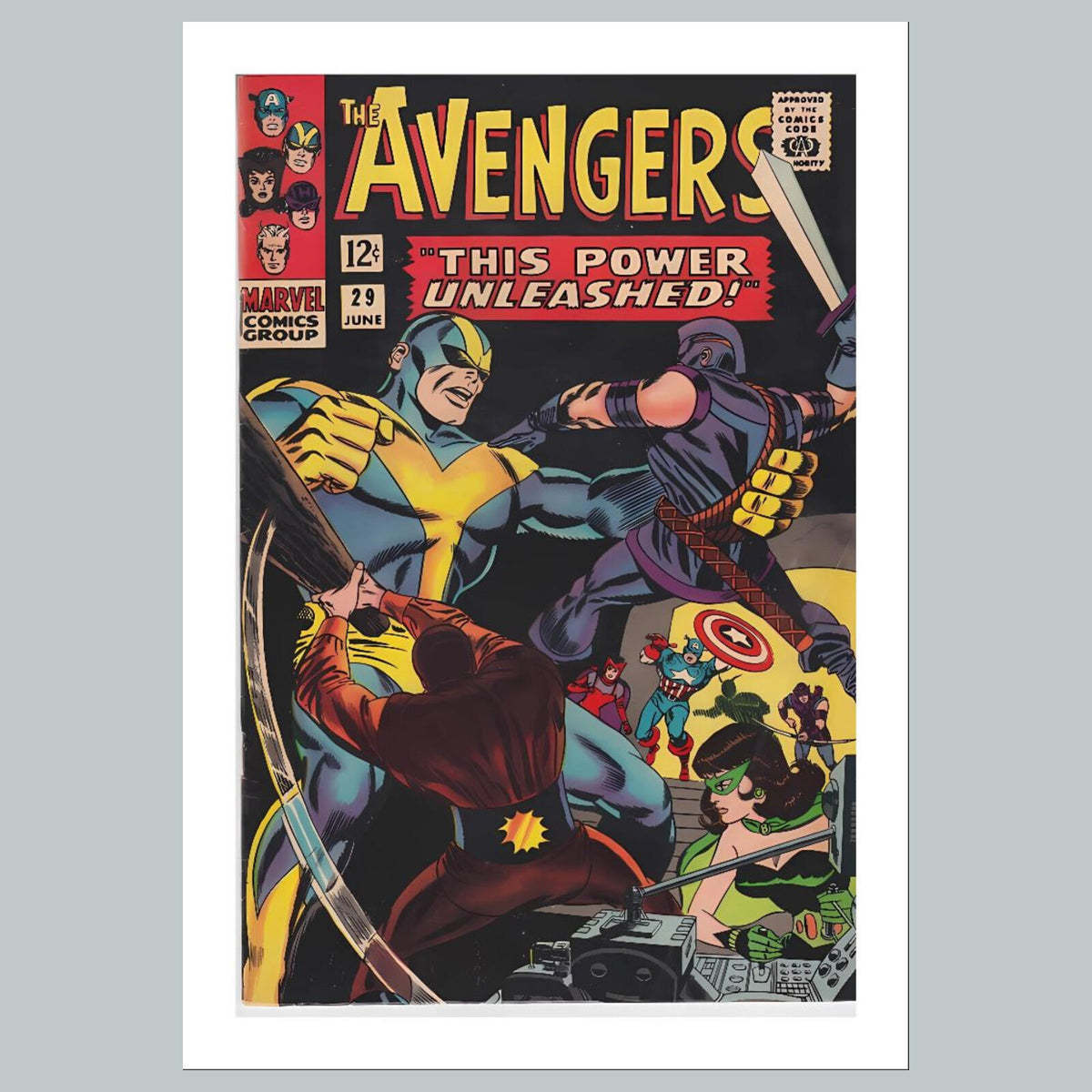 1844 The Avengers 8x10 Glossy Photo Comic Book Cover Fast-Secure Shipping