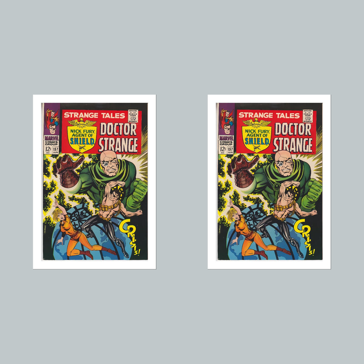 2500 Strange Tales 8x10 Glossy Photo Comic Book CoverFast-Secure Shipping