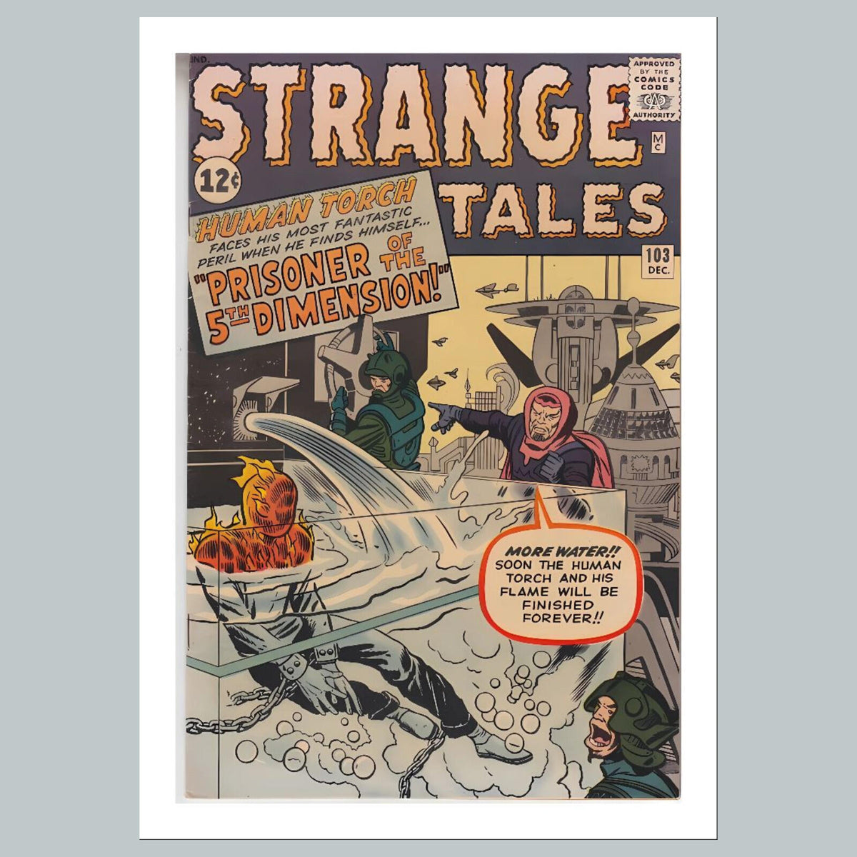 2425 Strange Tales 8x10 Glossy Photo Comic Book Cover Fast-Secure Shipping