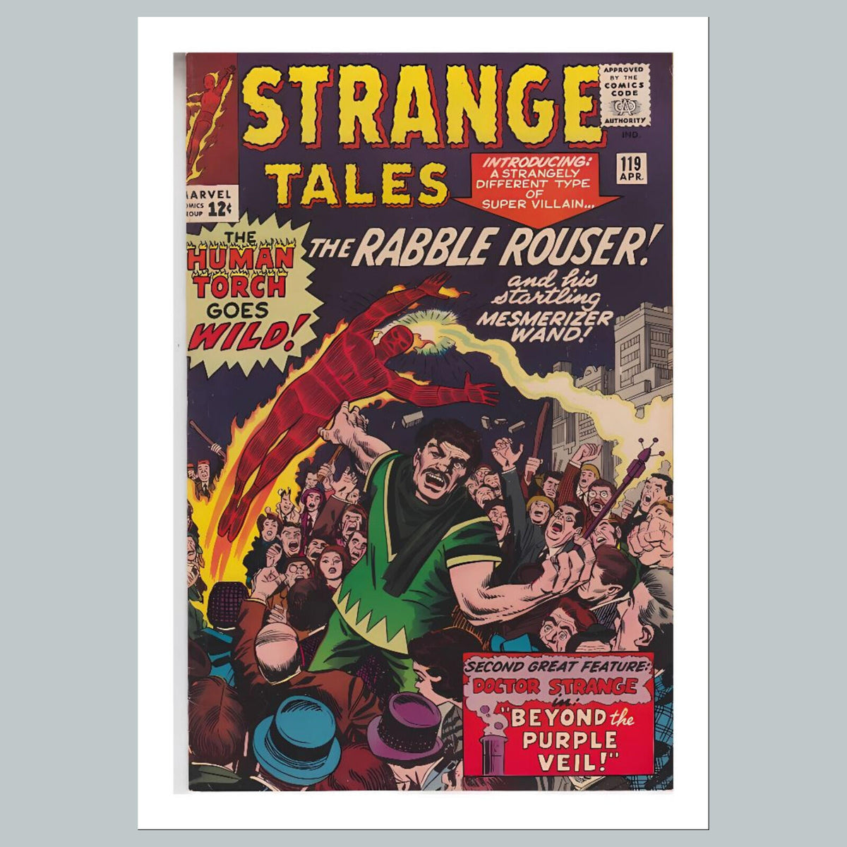 2416 Strange Tales 8x10 Glossy Photo Comic Book Cover Fast-Secure Shipping